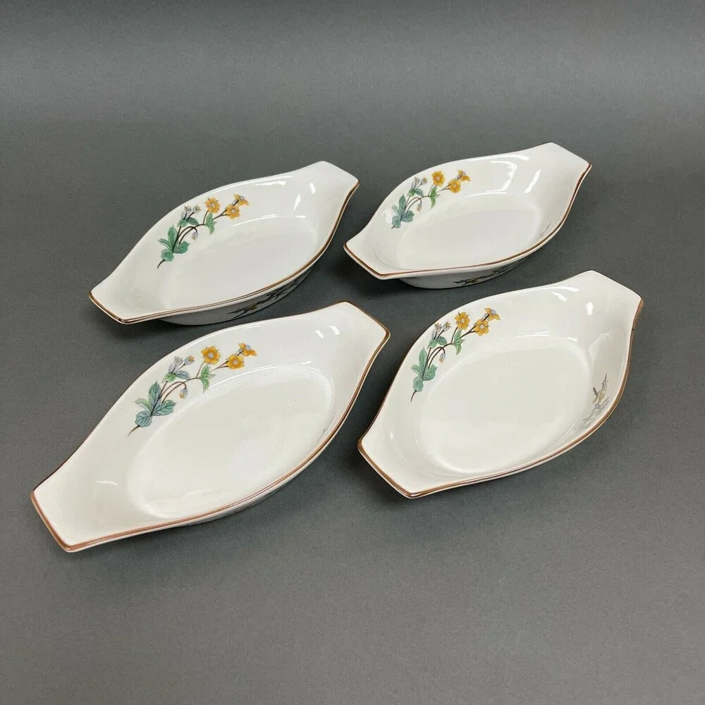 Woodhill Citation Au Gratin Augratin Bakeware Floral‎ 8 1/2